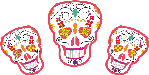 calaveras decorativas